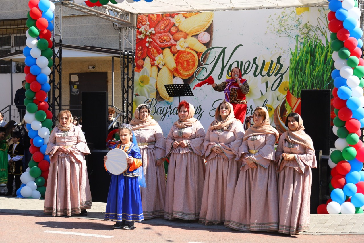 Xətai rayonunda Novruz şənliyi keçirildi - FOTOLAR