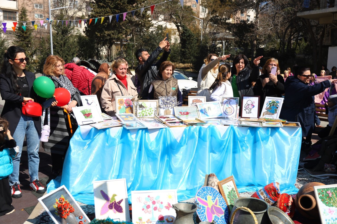 Xətai rayonunda Novruz şənliyi keçirildi - FOTOLAR