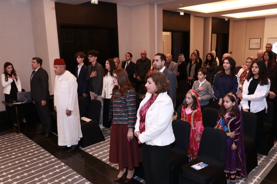 Mərakeş-Azərbaycan Dostluq Assosiasiyasının üzvləri ilə görüş keçirilib - FOTOLAR