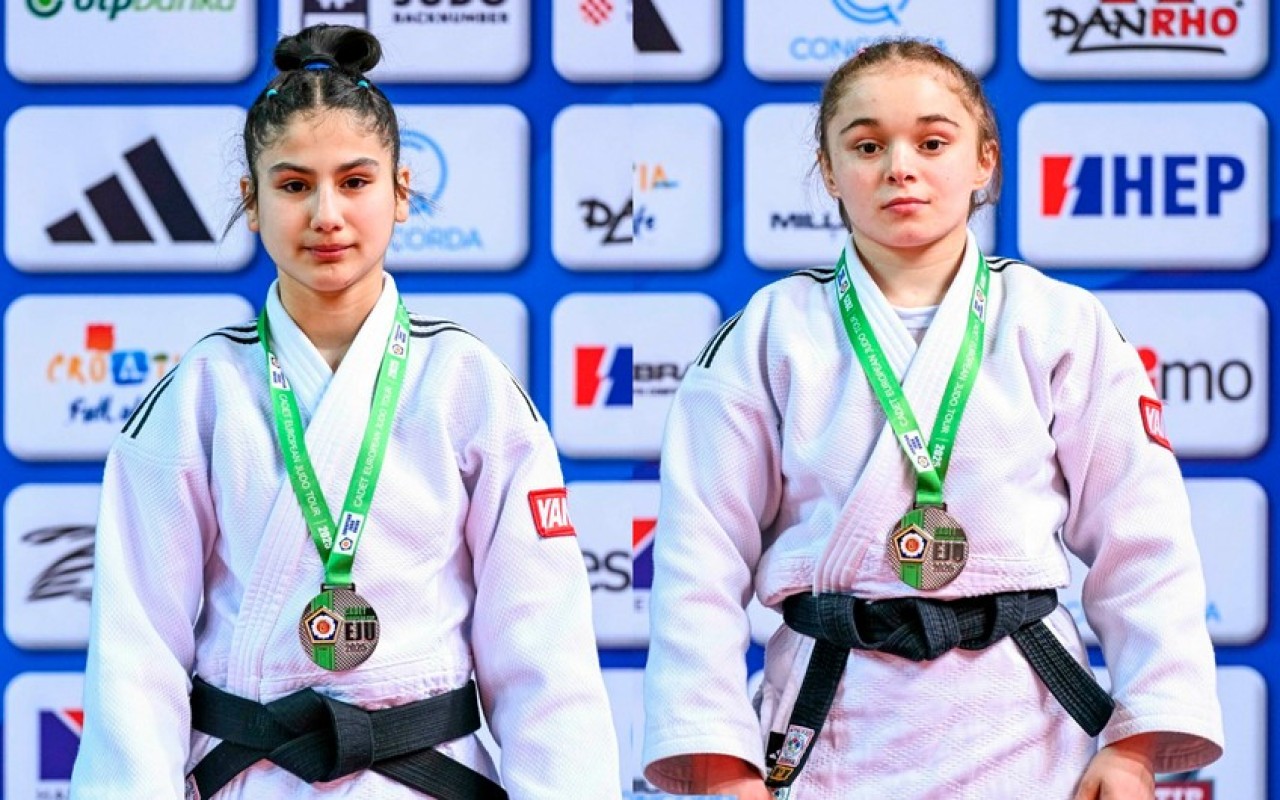 Yeniyetmə cüdoçularımız Xorvatiyada daha 2 medalQAZANDILAR