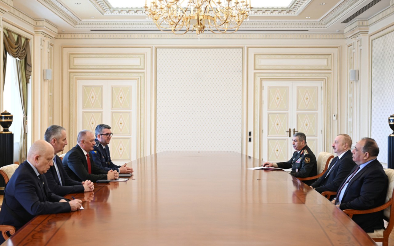 Prezident Zukan Helezi qəbul etdi- FOTO