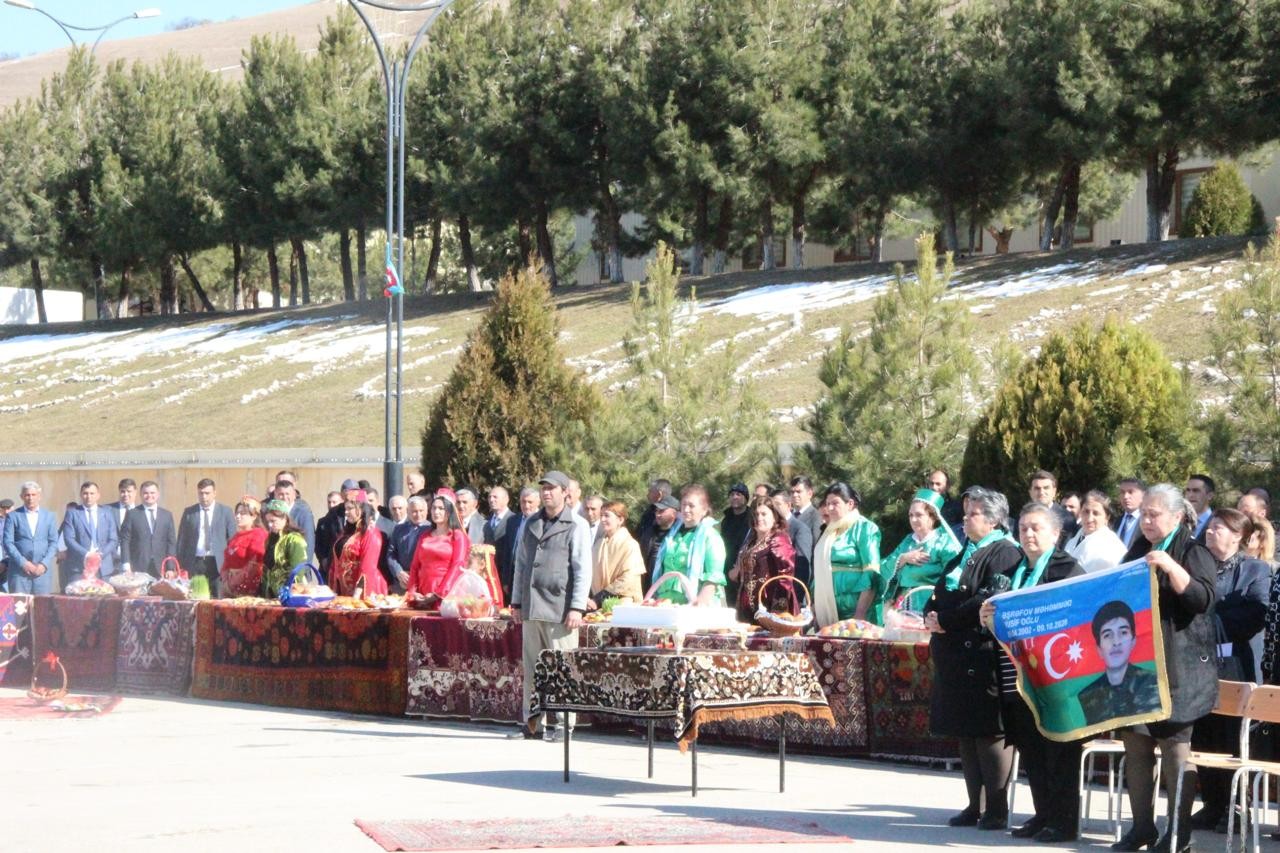 Goranboyda hərbi hissədə bayram tədbiri keçirildi - FOTOLAR