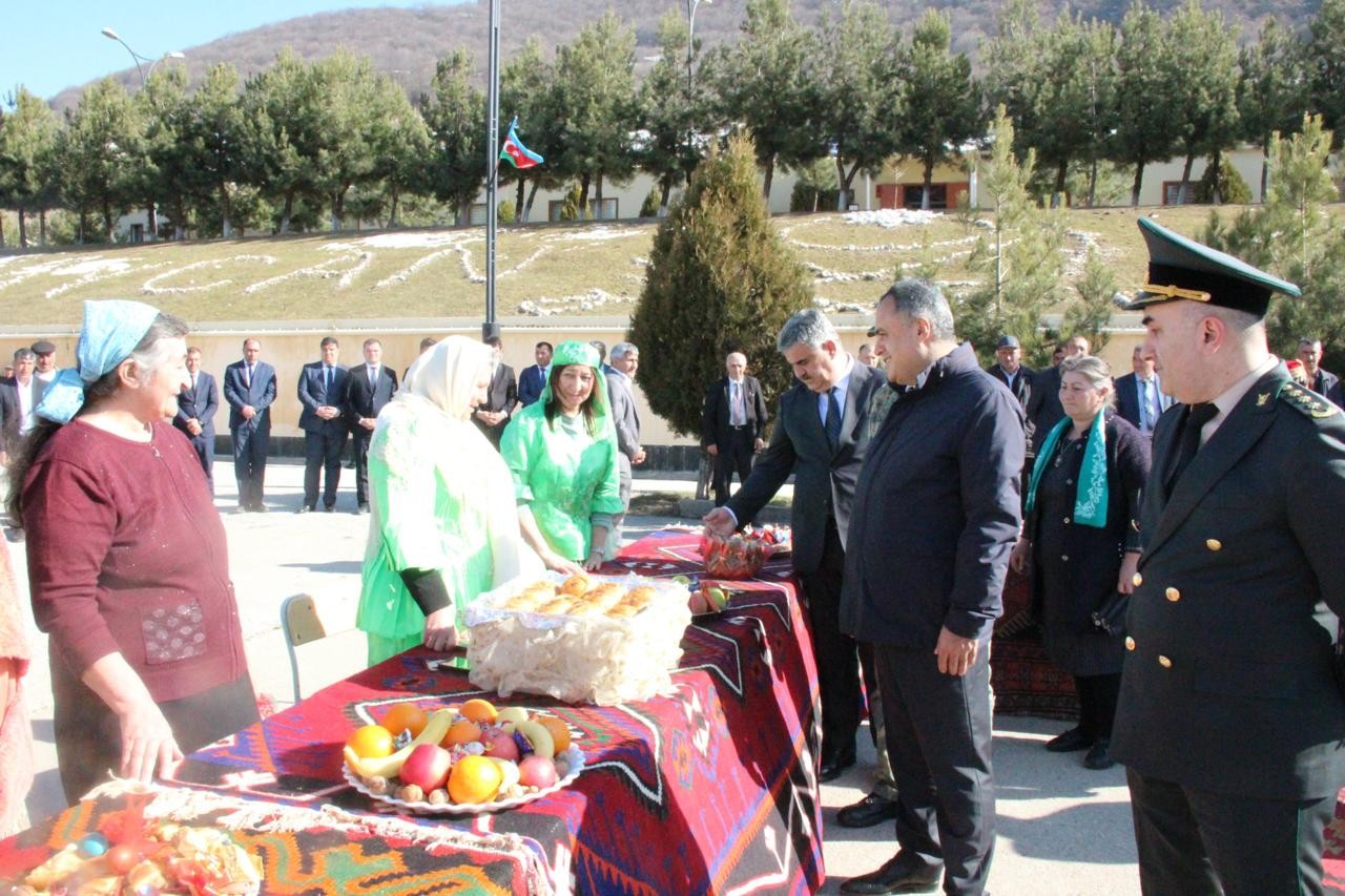 Goranboyda hərbi hissədə bayram tədbiri keçirildi - FOTOLAR