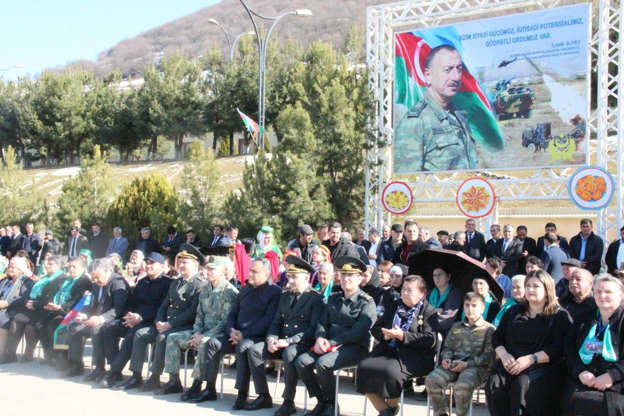 Goranboyda hərbi hissədə bayram tədbiri keçirildi - FOTOLAR