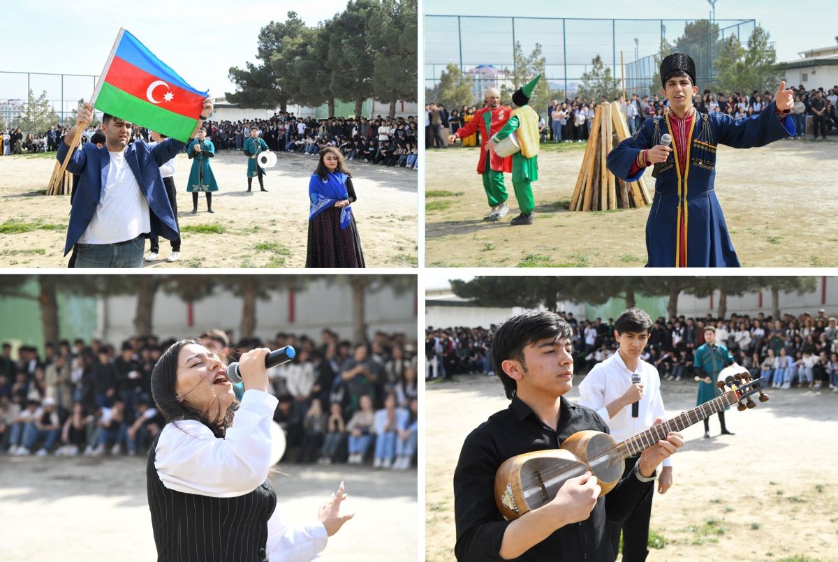 BMU-da Novruz şənliyi keçirilib - FOTOLAR