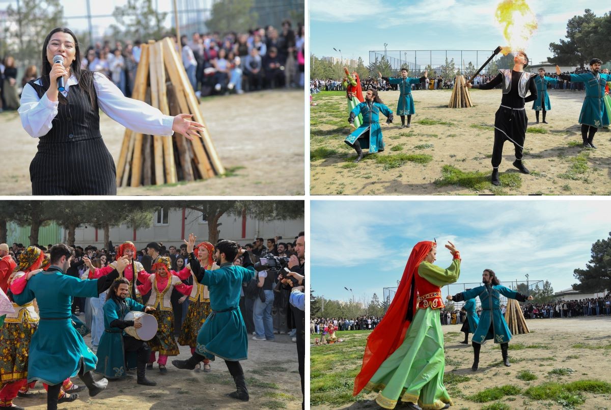 BMU-da Novruz şənliyi keçirilib - FOTOLAR