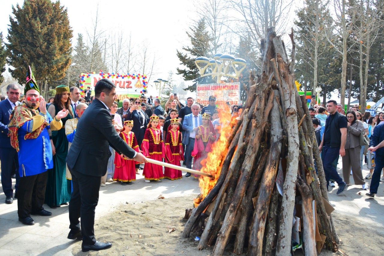 Ağstafada Novruz bayramı qeyd olunub - FOTOLAR