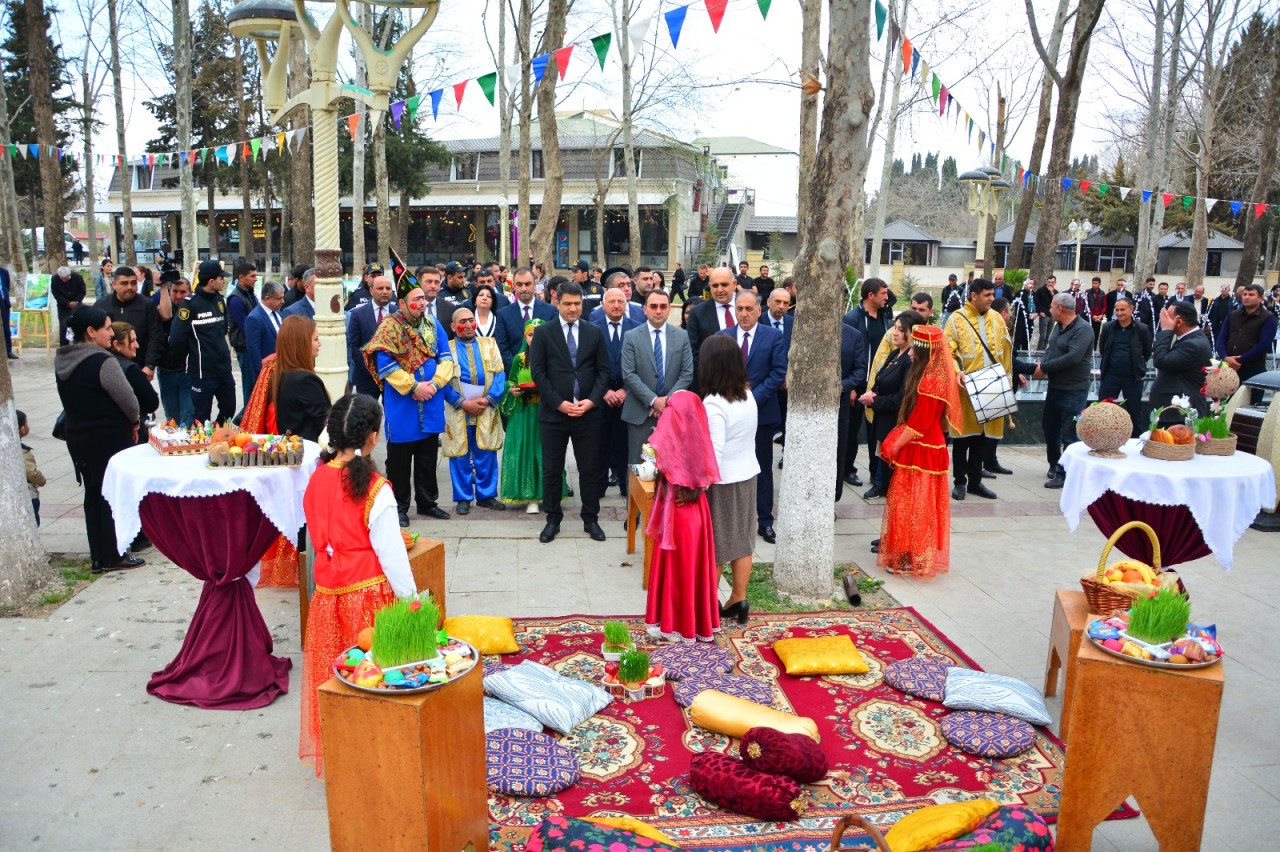 Ağstafada Novruz bayramı qeyd olunub - FOTOLAR