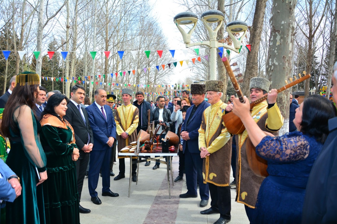 Ağstafada Novruz bayramı qeyd olunub - FOTOLAR