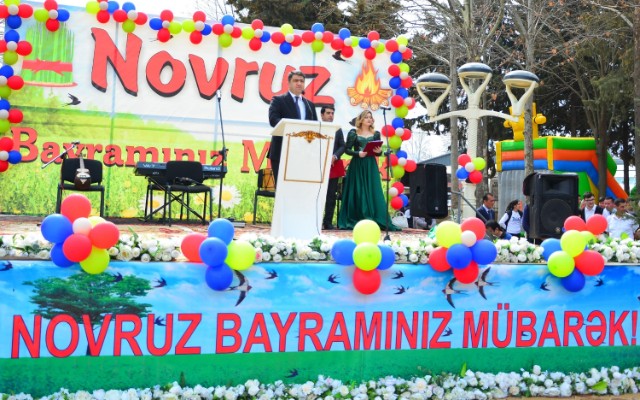 Ağstafada Novruz bayramı qeyd olunub - FOTOLAR