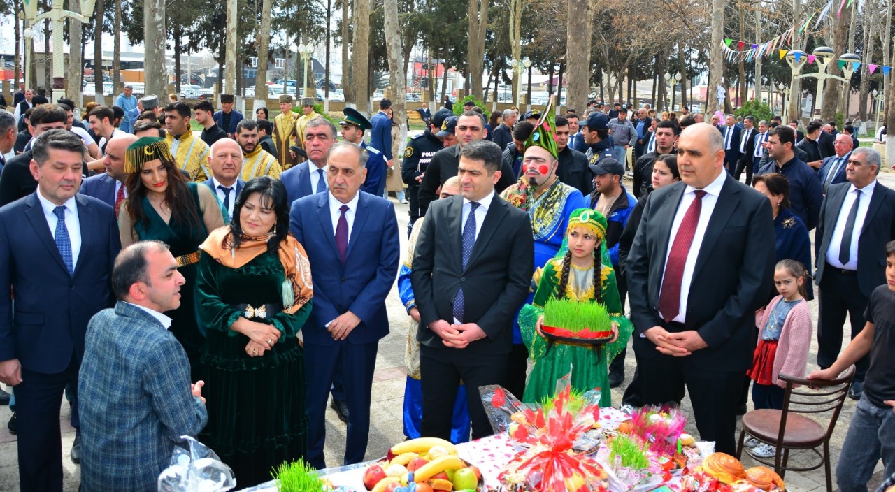 Ağstafada Novruz bayramı qeyd olunub - FOTOLAR