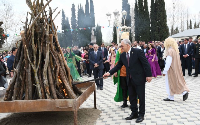 Ağdamda Novruz bayramı təntənəli şəkildə qeyd edilib -FOTOLAR