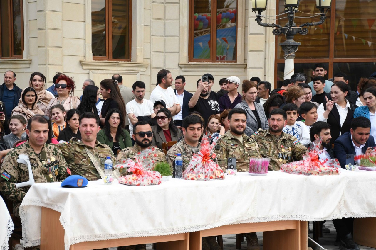 Ağdamda Novruz bayramı təntənəli şəkildə qeyd edilib - FOTOLAR