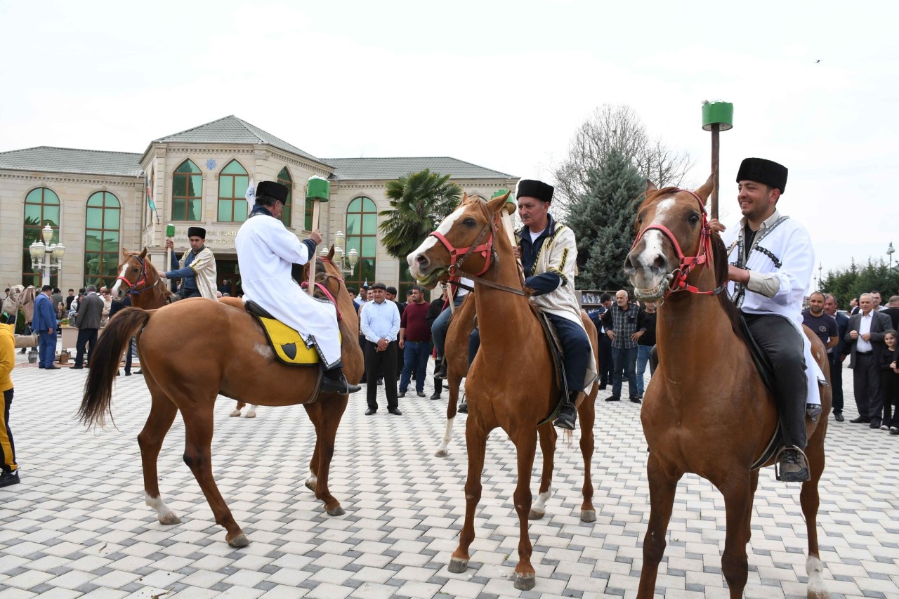 Ağdamda Novruz bayramı təntənəli şəkildə qeyd edilib - FOTOLAR