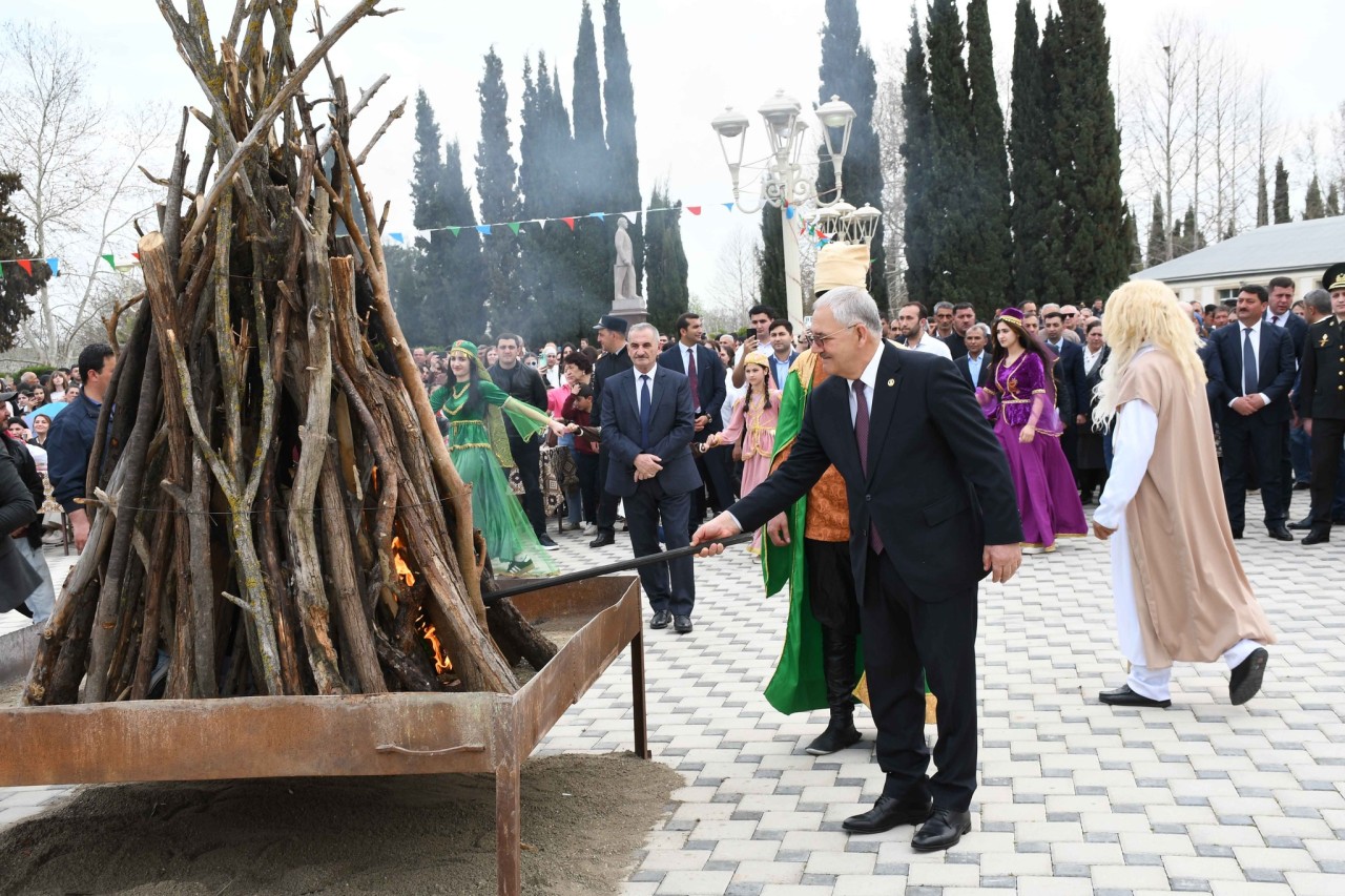 Ağdamda Novruz bayramı təntənəli şəkildə qeyd edilib - FOTOLAR