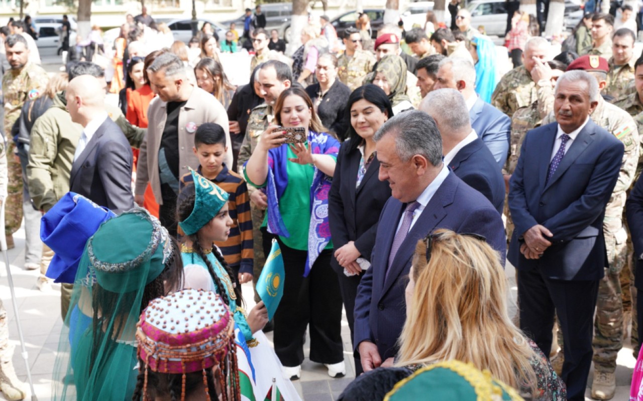 Abşeron rayonunda Novruz şənliyi keçirildi -FOTOLAR