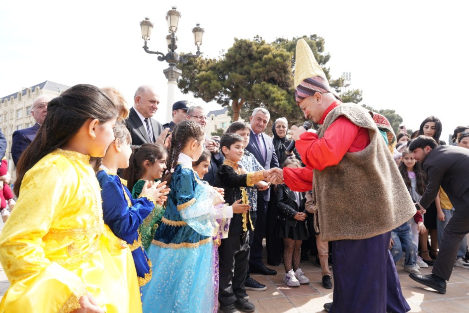 Abşeron rayonunda Novruz şənliyi keçirildi - FOTOLAR