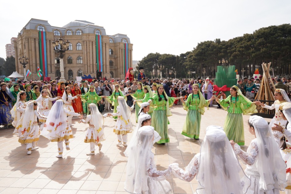 Abşeron rayonunda Novruz şənliyi keçirildi - FOTOLAR