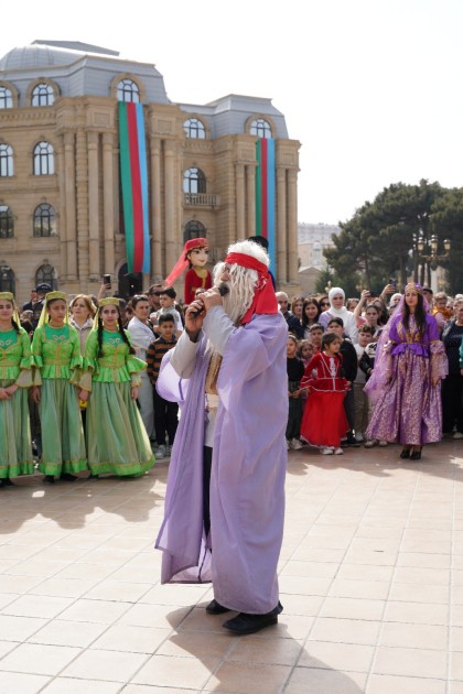 Abşeron rayonunda Novruz şənliyi keçirildi - FOTOLAR