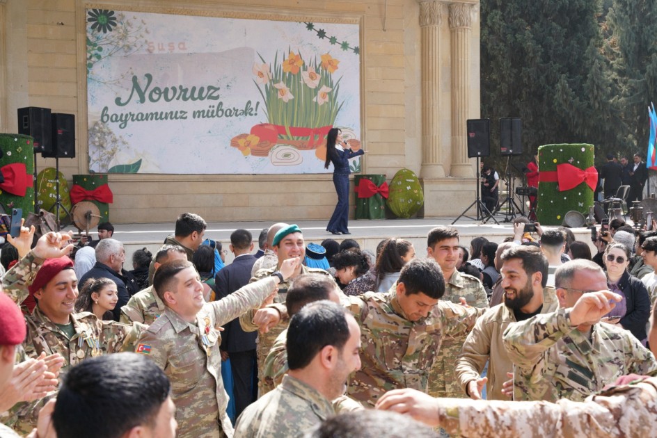 Abşeron rayonunda Novruz şənliyi keçirildi - FOTOLAR