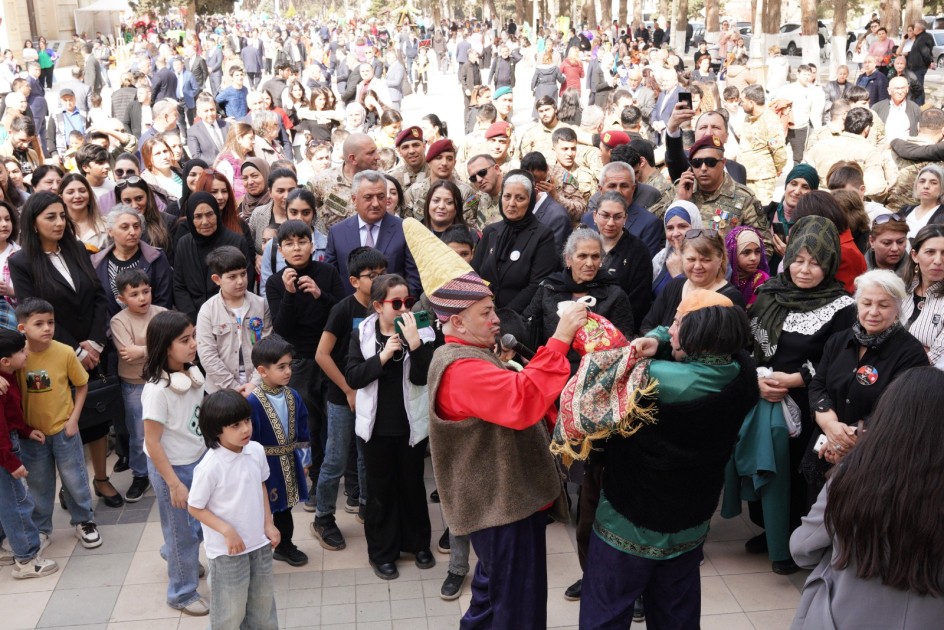 Abşeron rayonunda Novruz şənliyi keçirildi - FOTOLAR