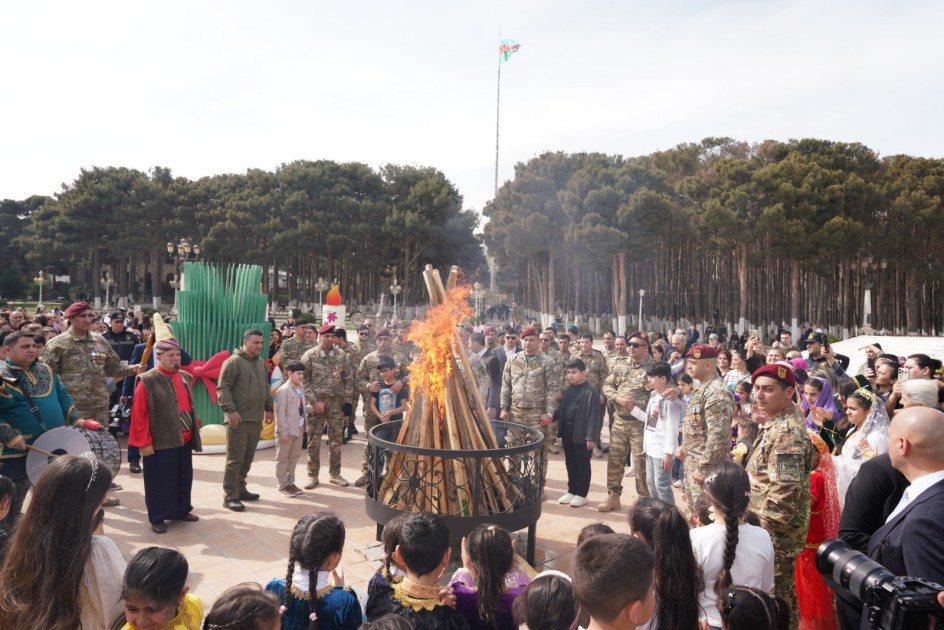 Abşeron rayonunda Novruz şənliyi keçirildi - FOTOLAR