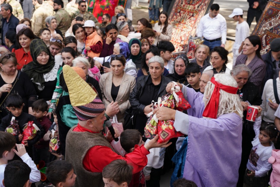 Abşeron rayonunda Novruz şənliyi keçirildi - FOTOLAR