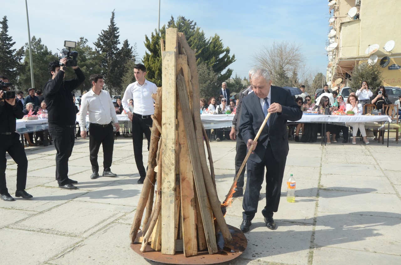 Novruz bayramı münasibətilə tədbir keçirildi - FOTOLAR