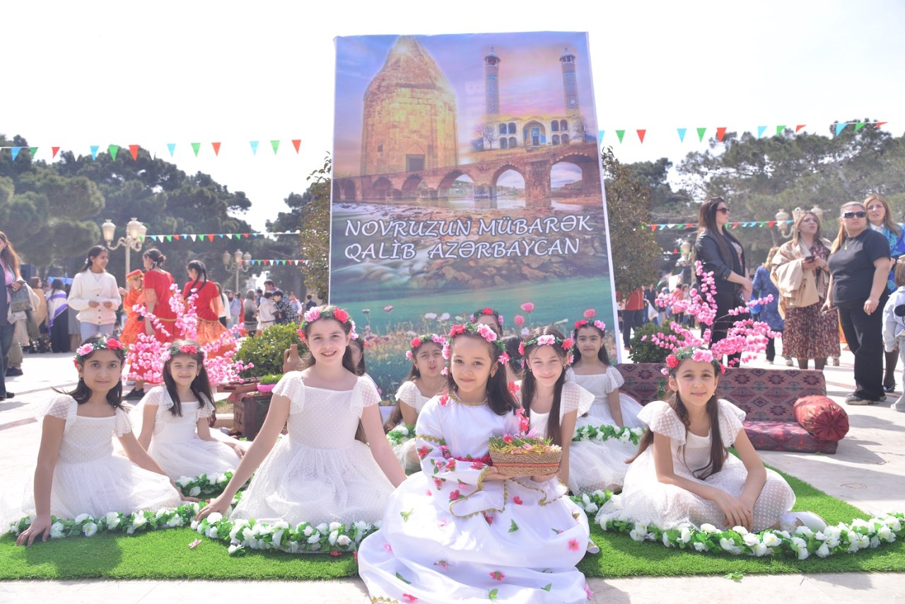 Qaradağda Novruz şənliyi təşkil olunub - FOTOLAR