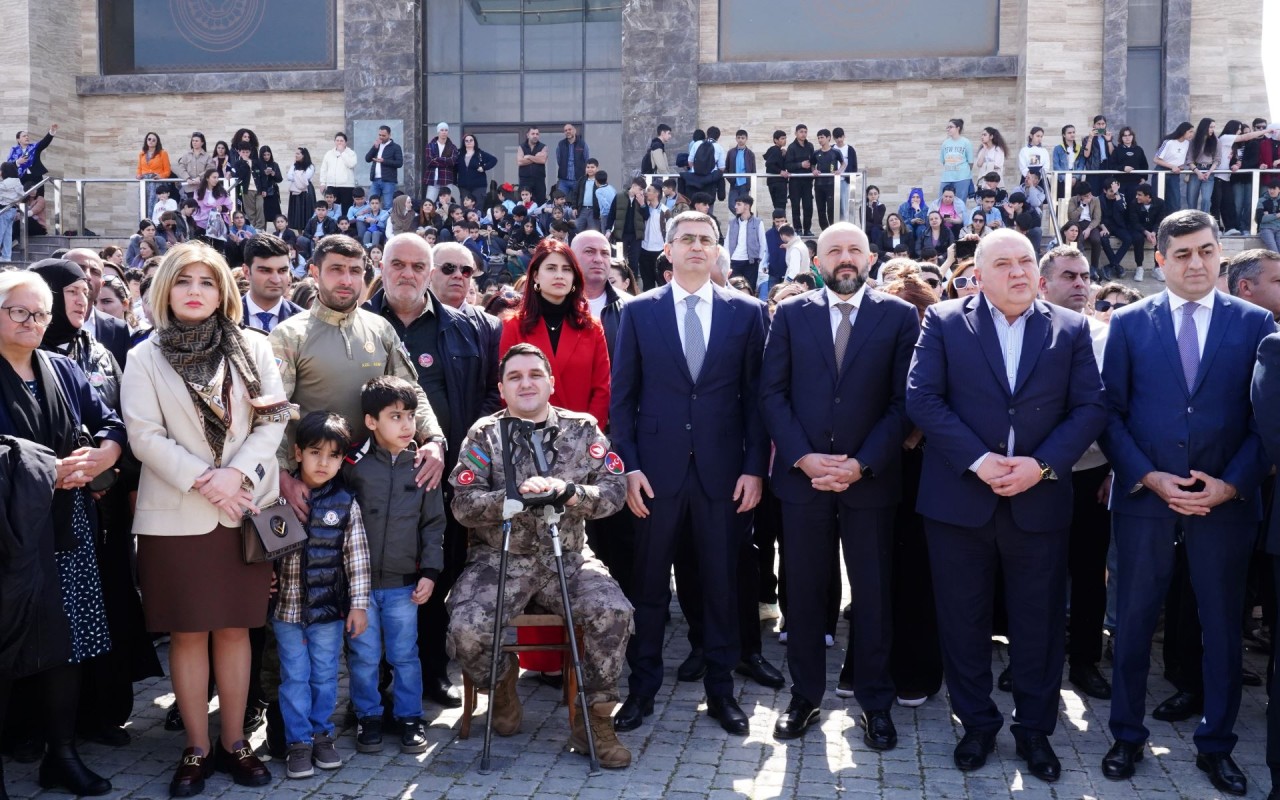 Xəzər rayonunda ümumrayon Novruz şənliyi keçirilib -FOTOLAR