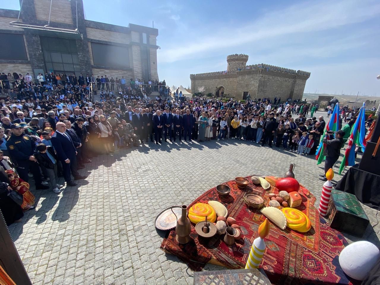 Xəzər rayonunda ümumrayon Novruz şənliyi keçirilib - FOTOLAR