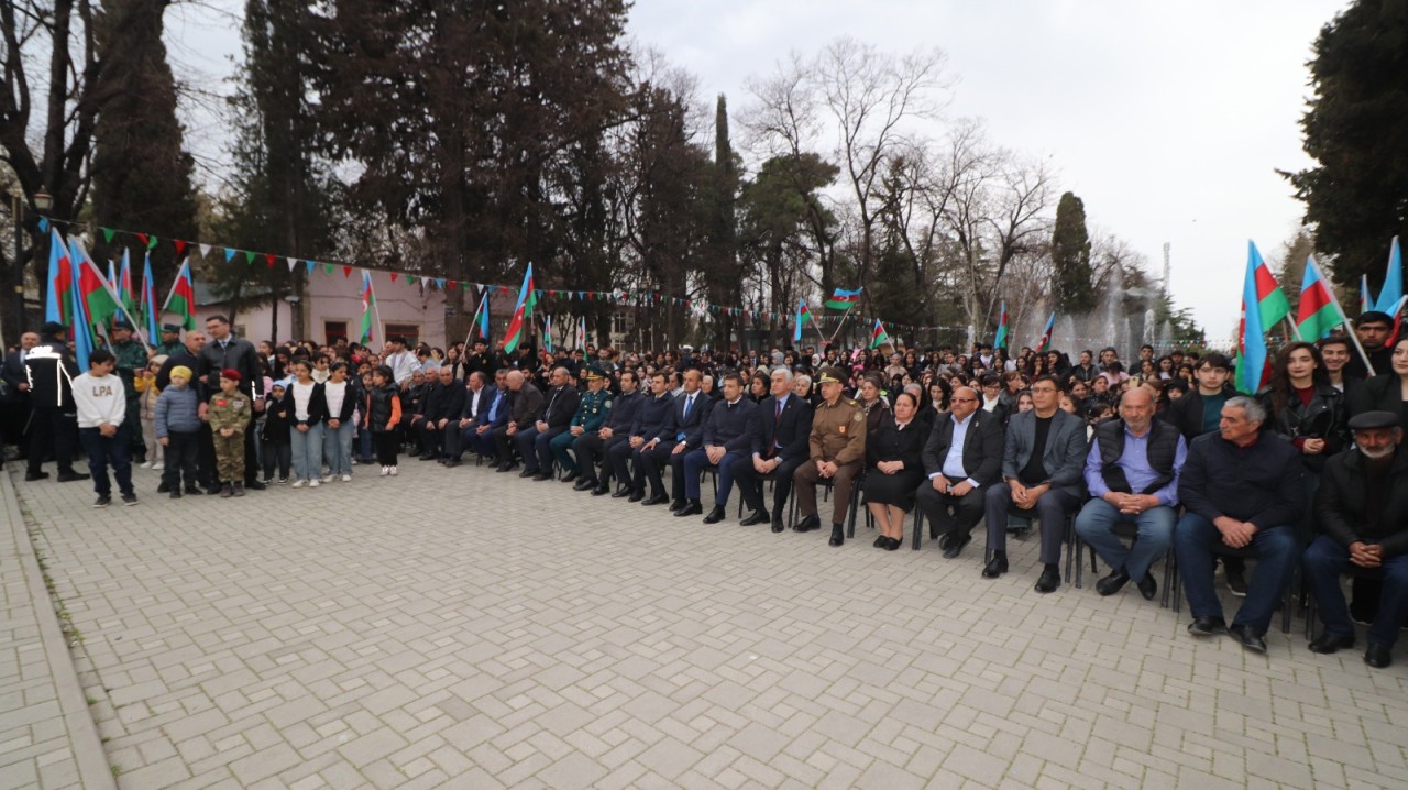 Qazaxda Novruz bayramı təntənəli şəkildə qeyd edilib - FOTOLAR