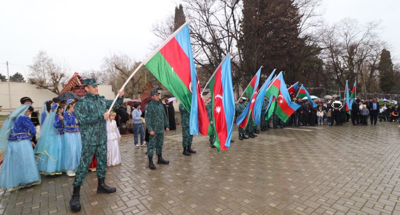 Qazaxda Novruz bayramı təntənəli şəkildə qeyd edilib - FOTOLAR