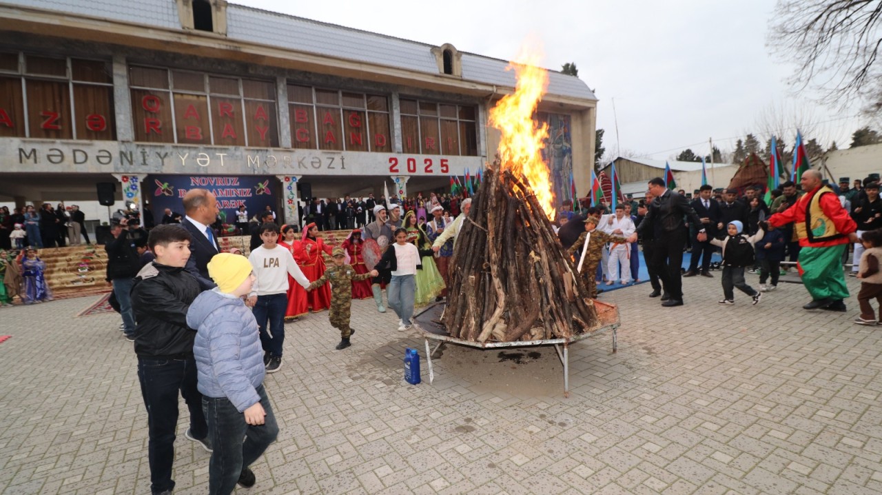 Qazaxda Novruz bayramı təntənəli şəkildə qeyd edilib - FOTOLAR