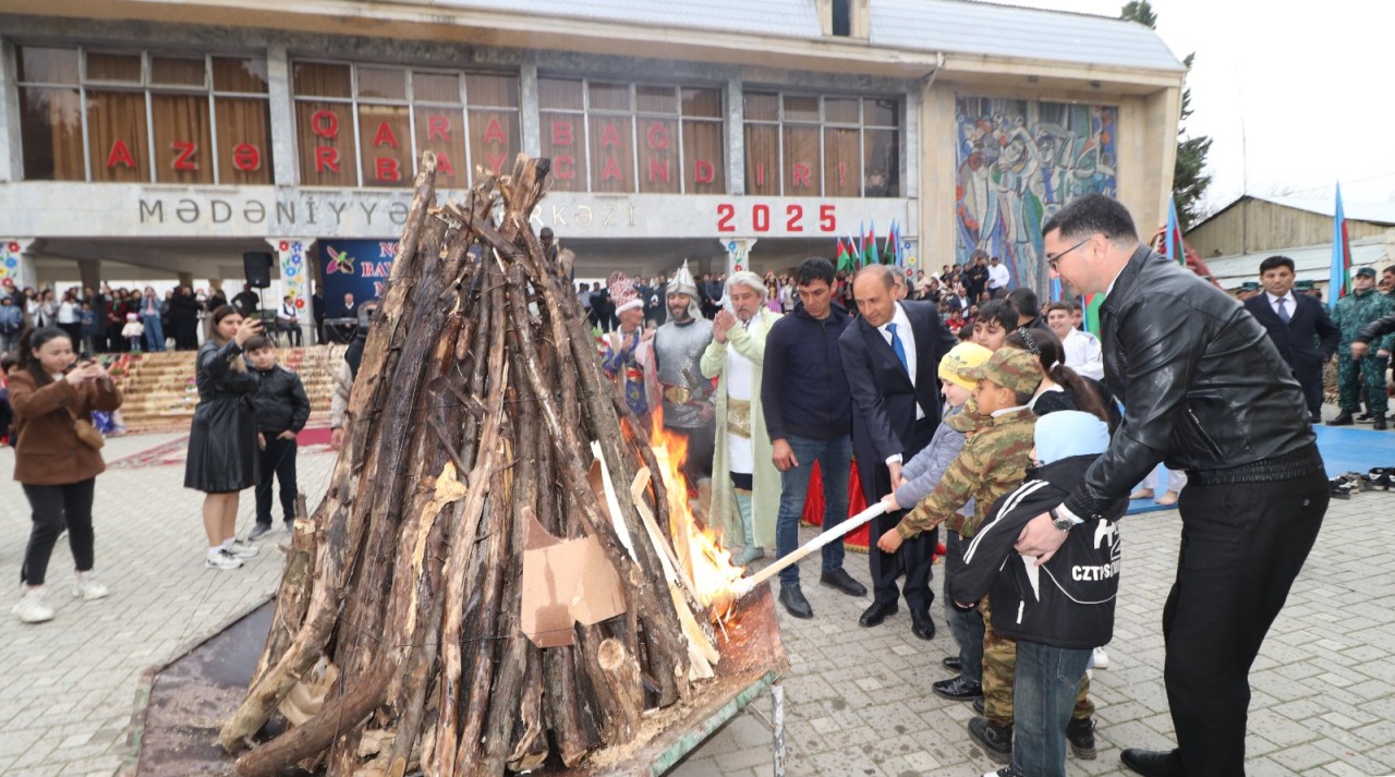 Qazaxda Novruz bayramı təntənəli şəkildə qeyd edilib - FOTOLAR