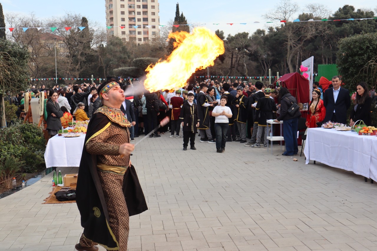 Nərimanovda Novruz bayramı qeyd olundu - VİDEO+FOTOLAR