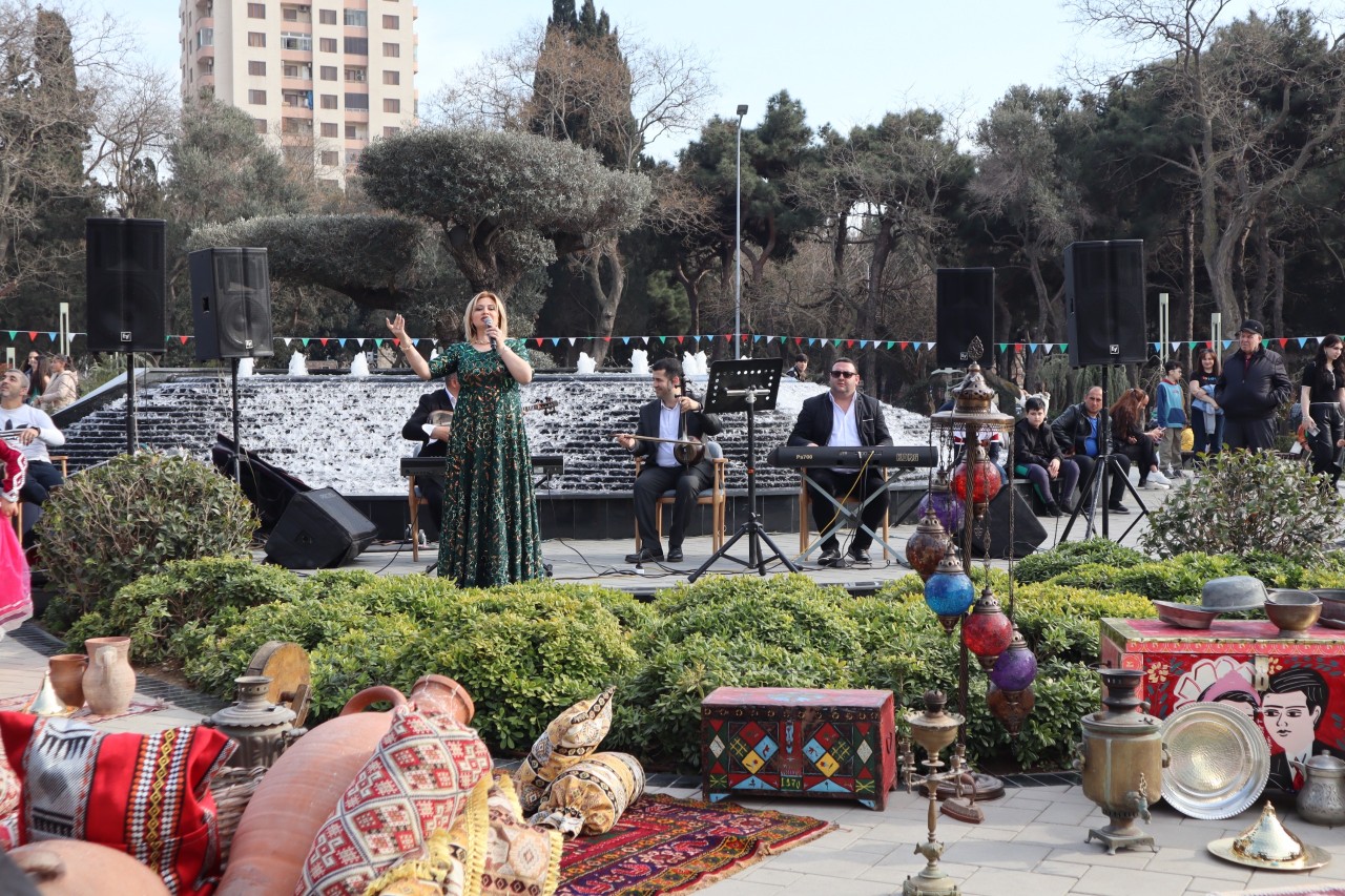 Nərimanovda Novruz bayramı qeyd olundu - VİDEO+FOTOLAR