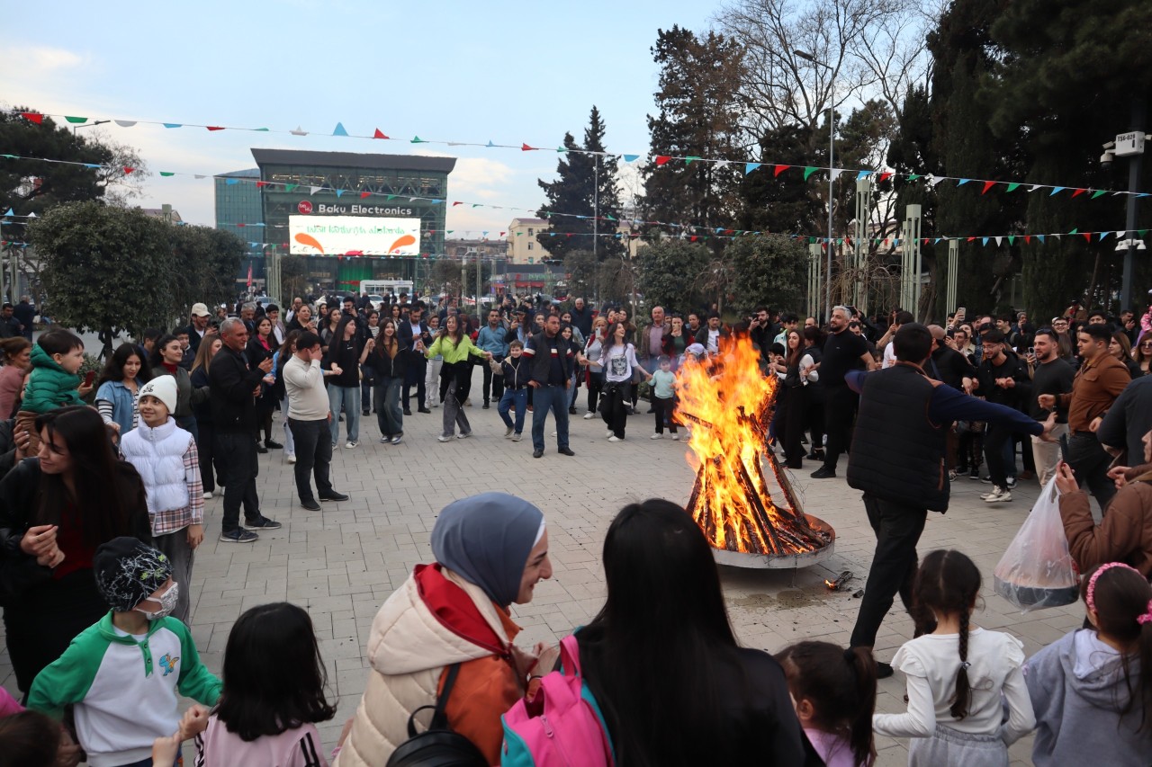 Nərimanovda Novruz bayramı qeyd olundu - VİDEO+FOTOLAR