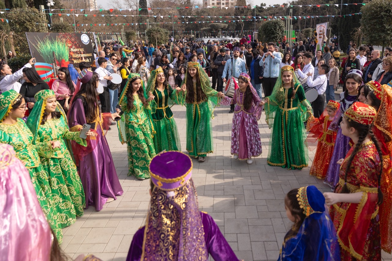 Nərimanovda Novruz bayramı qeyd olundu - VİDEO+FOTOLAR