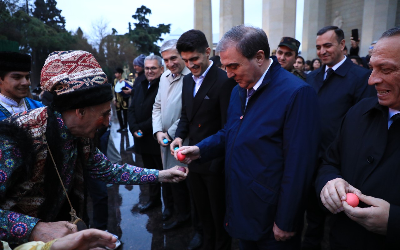 Gəncədə Novruz bayramı münasibətilə ümumşəhər tədbiri keçirildi- FOTOLAR