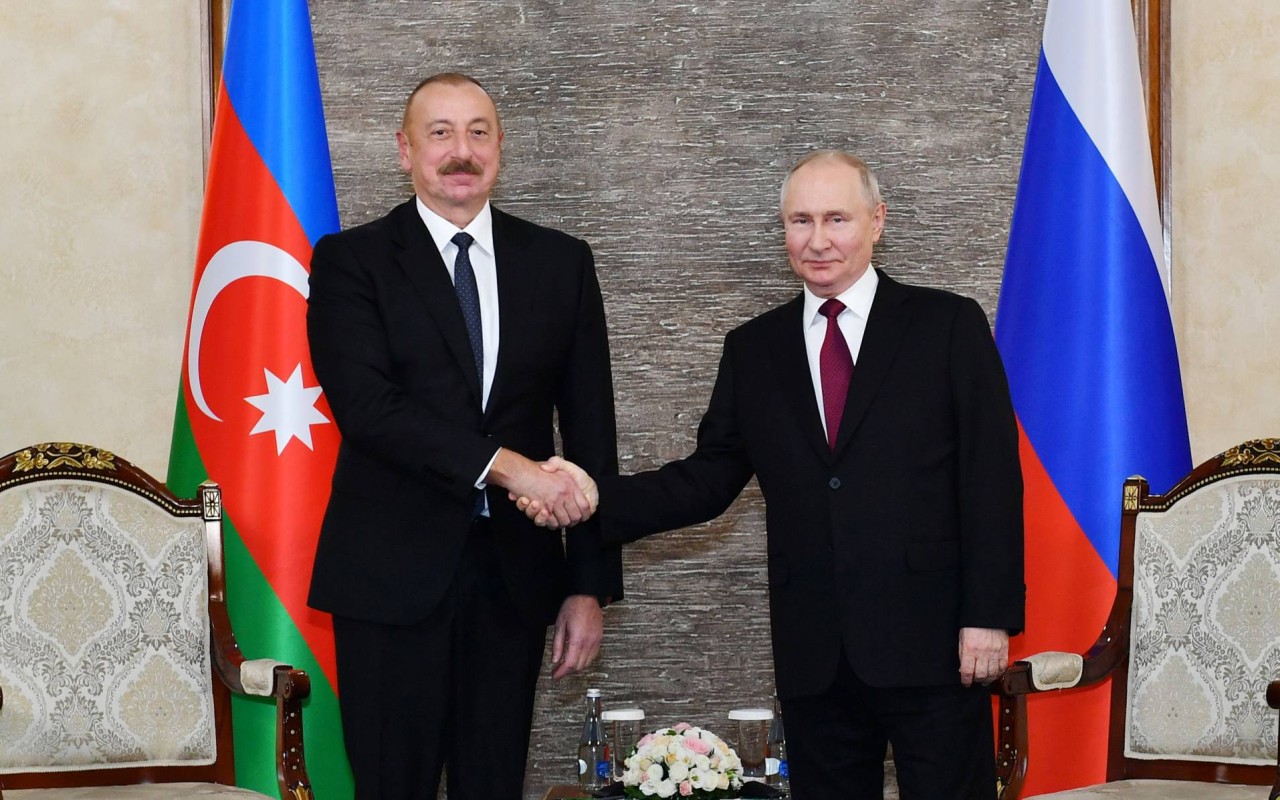 Putin İlham Əliyevitəbrik etdi