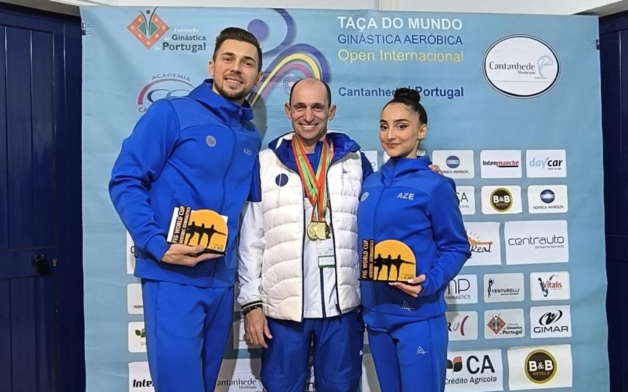 İdmançılarımız Dünya Kubokunda qızıl medal qazandılar- FOTO