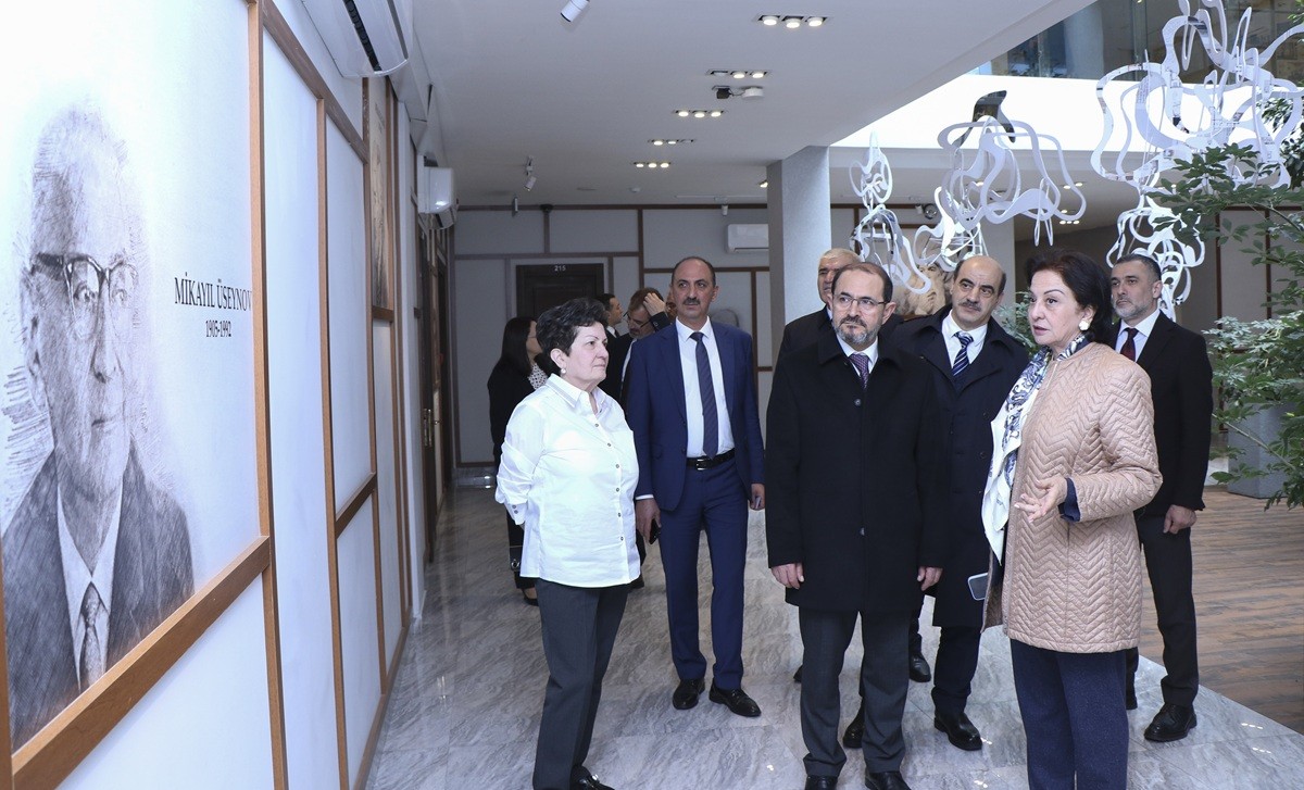 Gülçöhrə Məmmədova Türkiyə ali təhsil müəssisələrinin rəhbər heyətini qəbul edib - FOTOLAR