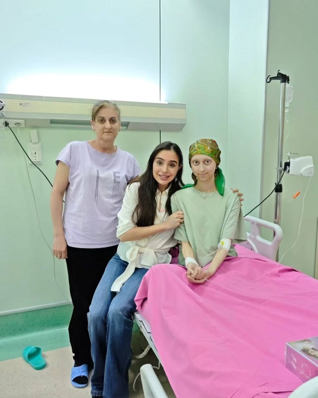 Leyla Əliyeva Milli Onkologiya Mərkəzində olub - FOTOLAR