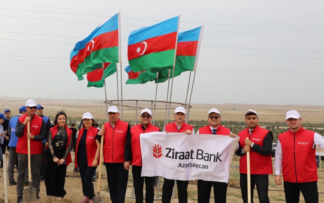 "Ziraat Bank Azərbaycan" ekoloji təşəbbüsədəstək verdi - FOTOLAR