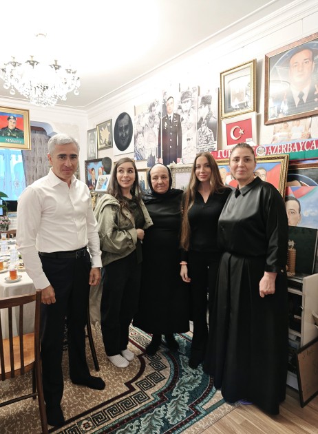 Leyla və Arzu Əliyeva Polad Həşimovun evində olublar - FOTOLAR