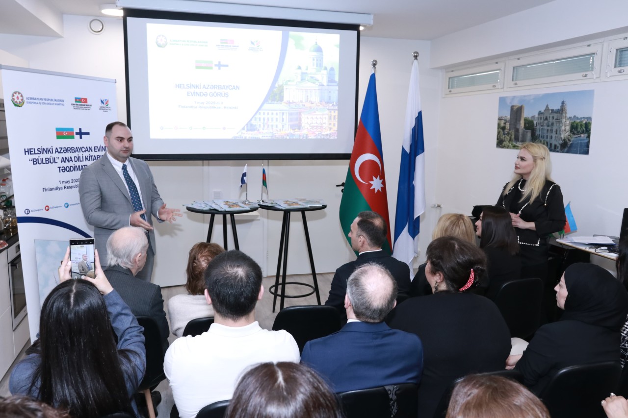 Helsinki Azərbaycan Evində icma üzvləri ilə görüş keçirilib - FOTOLAR