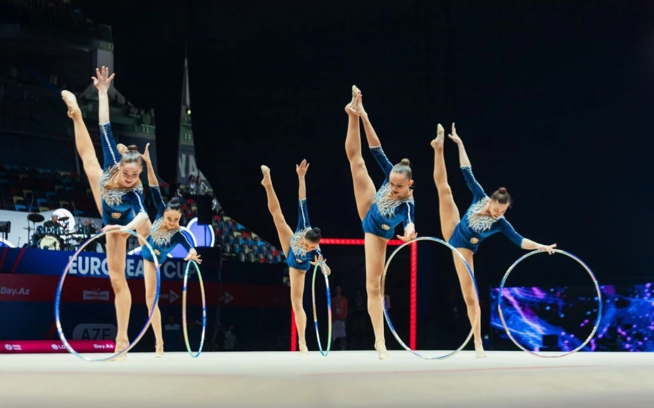 Gimnastika yığmamız Avropa kubokunun qalibiOLDU Gimnastika yığmamız Avropa kubokunun qalibiOLDU