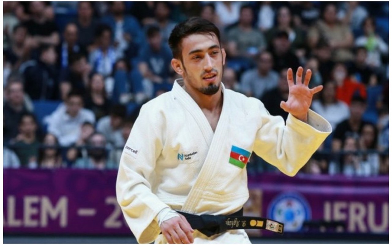Azərbaycan cüdoçusu qızıl medalQAZANDI Azərbaycan cüdoçusu qızıl medalQAZANDI