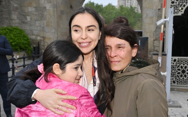 Leyla və Arzu Əliyeva Beynəlxalq Xalça Festivalında- FOTOLAR Leyla və Arzu Əliyeva Beynəlxalq Xalça Festivalında- FOTOLAR
